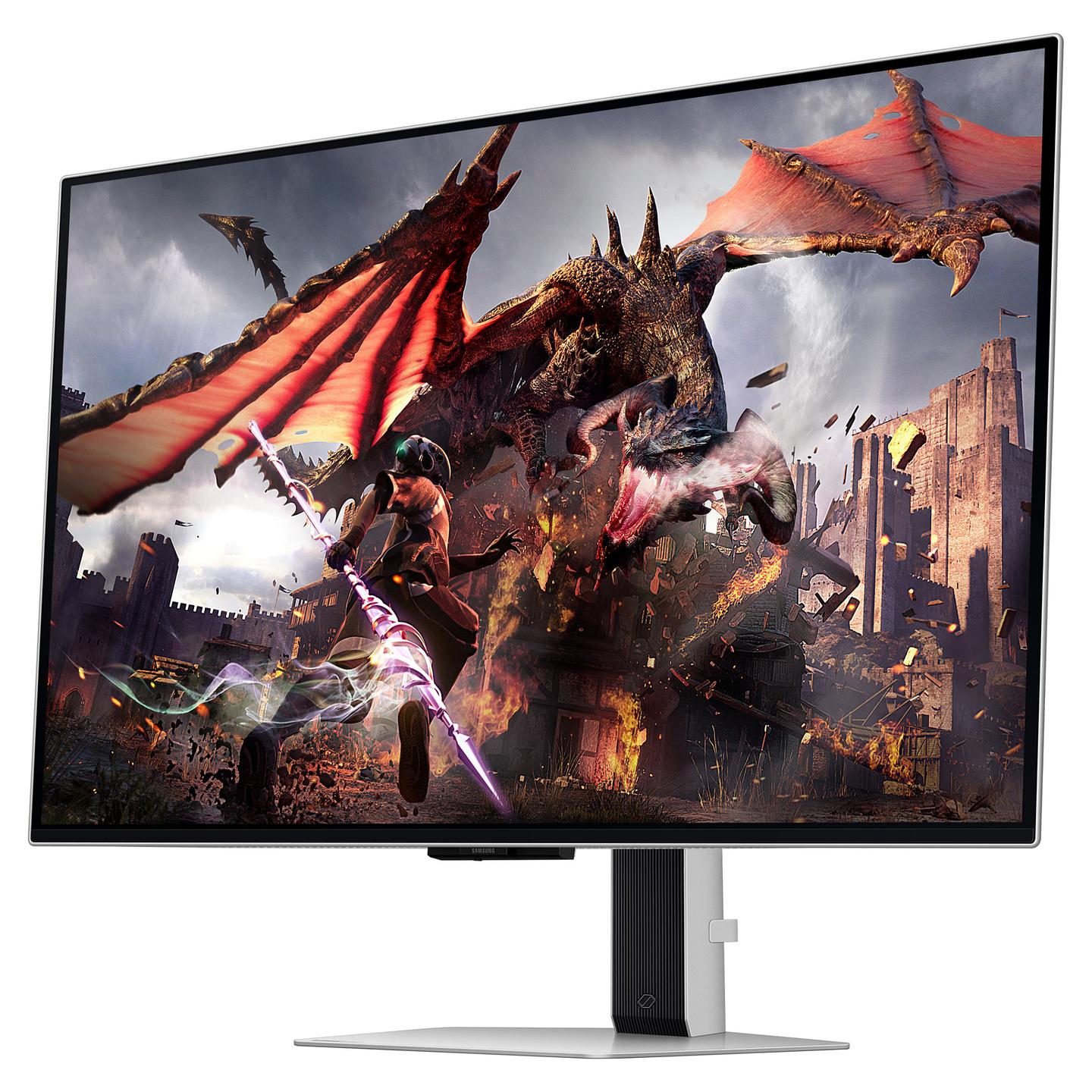 Monitor Gaming Samsung LS32DG802SUXDU, 32", 4K UHD OLED, 240Hz, 0.03ms, HDMI + DP + USB - Argjend - 6