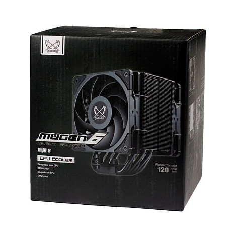 Ftohës për Procesor (CPU Cooler) Scythe Mugen 6 / 2x120mm / Intel/AMD - Zezë - 2