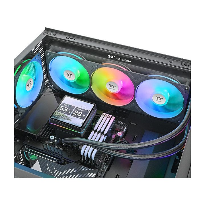 Ftohës për Procesor Thermaltake TH360 V3 Ultra ARGB Sync AIO – Zezë - 5