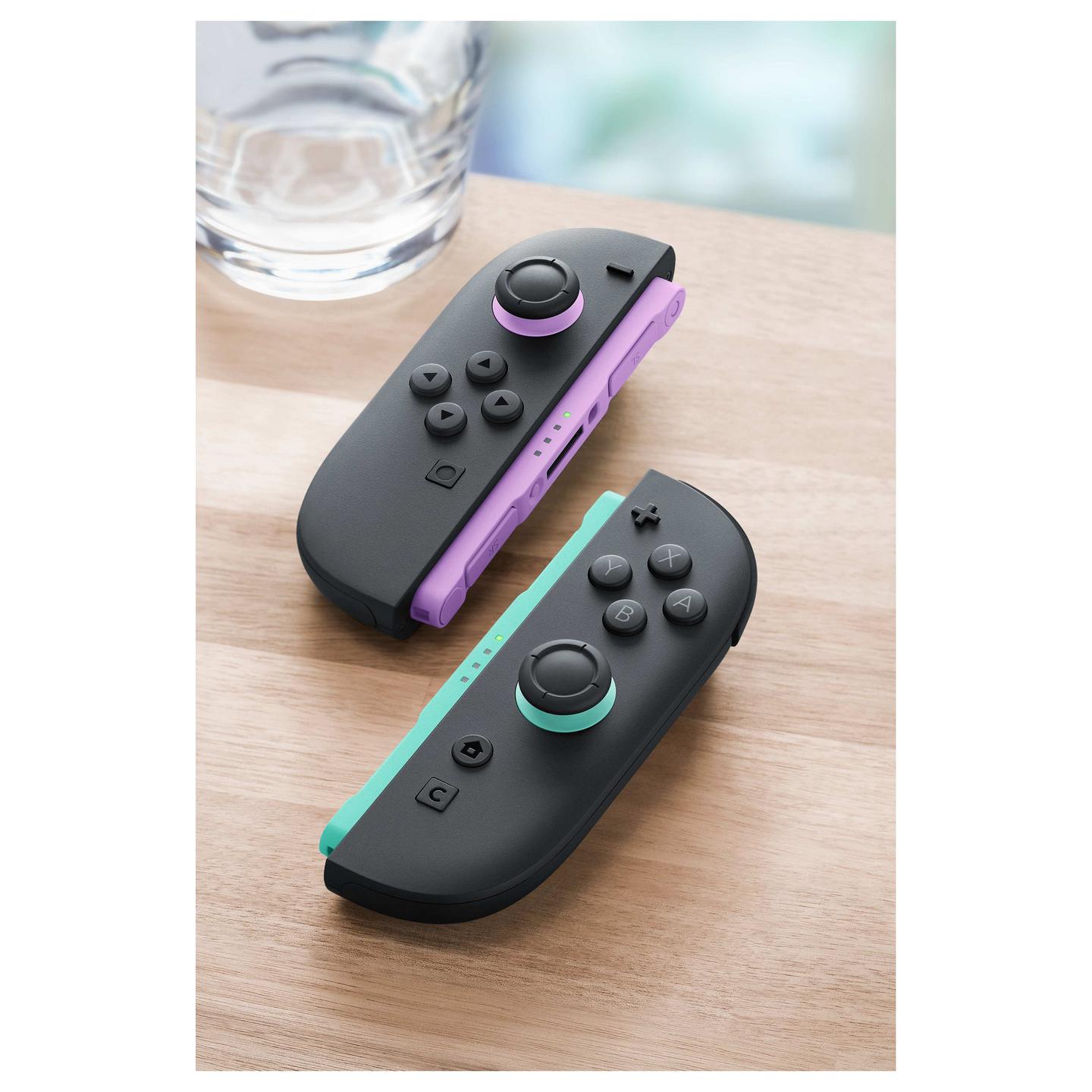 Kontroller Nintendo Joy-Con 2, Nintendo Switch 2, Set prej 2 Copësh – Zezë , Vjollcë , Gjelbër  - 4