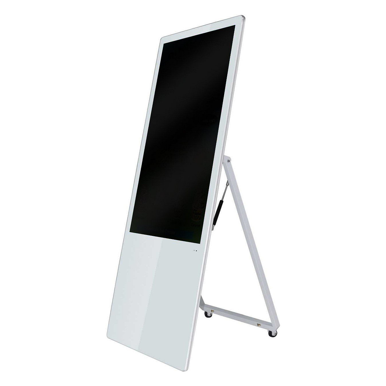 Monitor Allnet Stand display / 43″ / Full HD LCD TFT / HDMI / Me rrota - Bardhë - 2