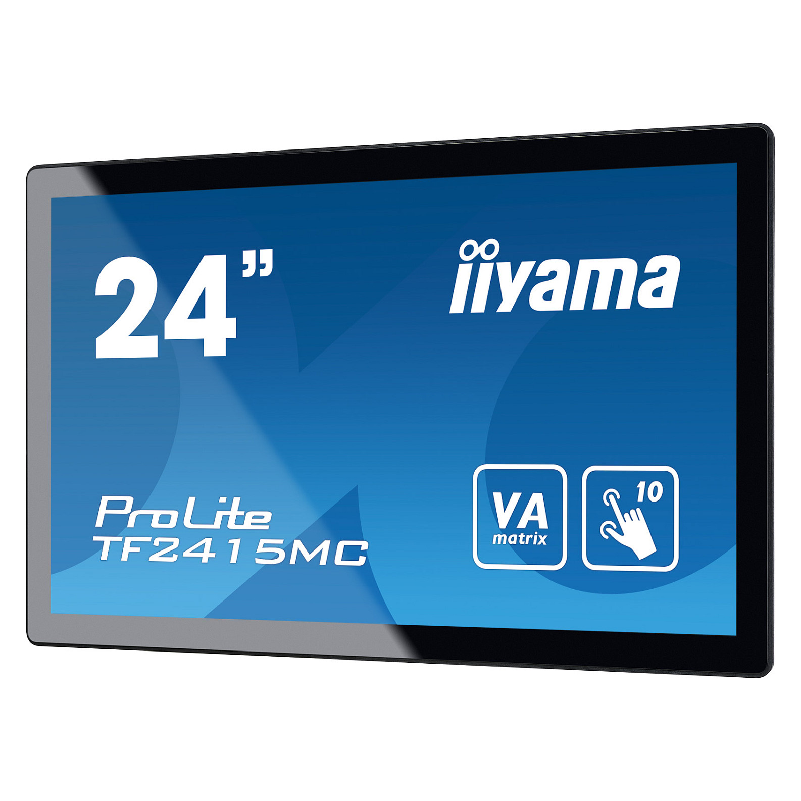 Monitor IIYAMA TF2415MC-B2 / 23.8″ / Full HD VA LED Touch / 75Hz / 16ms / USB + VGA + HDMI + DP - Zezë - 5