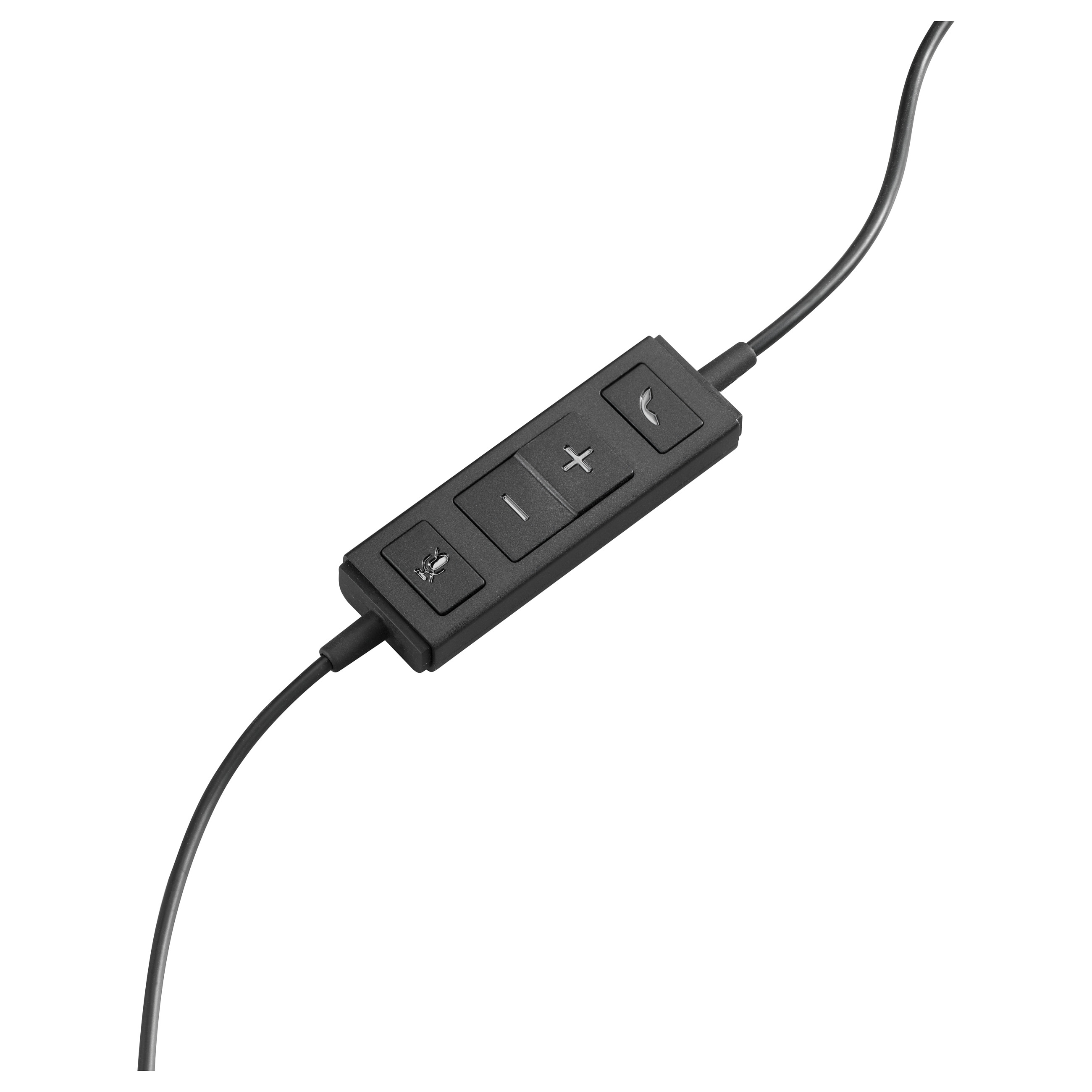 Kufje me Kabllo Logitech H570e / USB / Mono - Zezë - 5