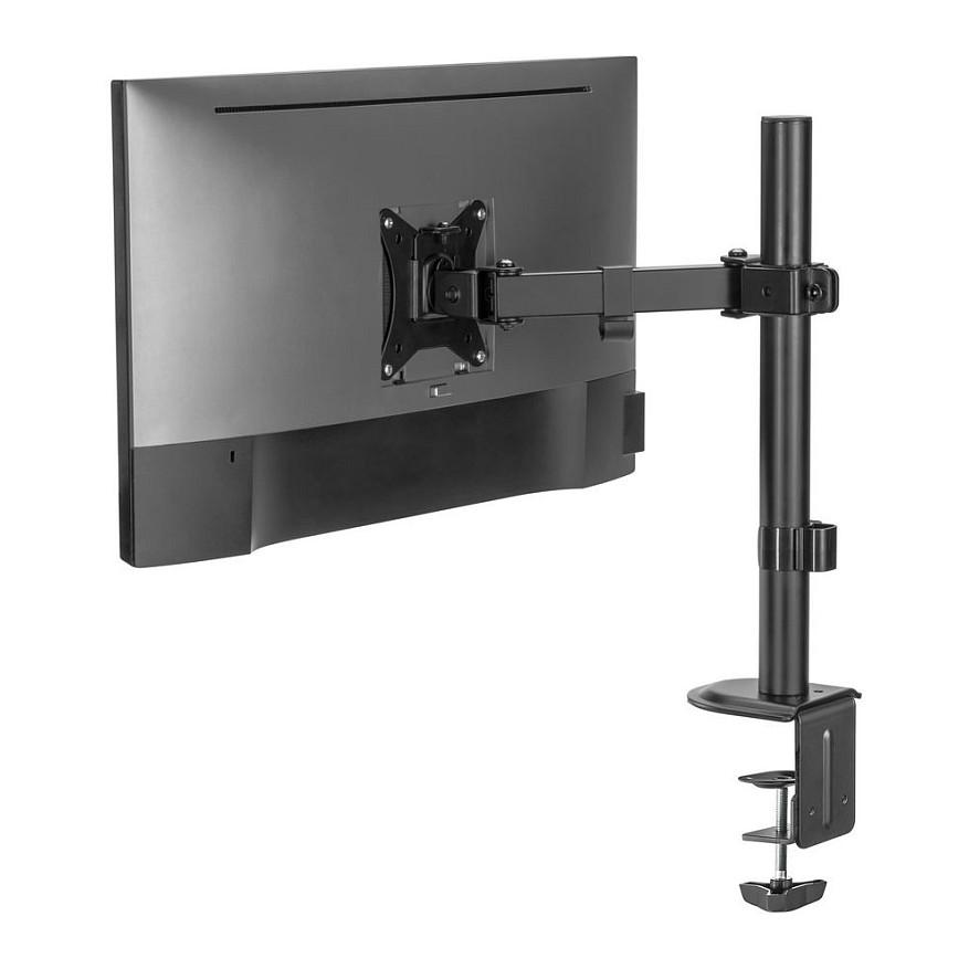Mbajtëse për Monitor Equip 650156 , 1 Monitor , 17–32" , deri 9kg , e rregullueshme , e pjerrët , e rrotullueshme , VESA 75x75 & 100x100 - Zezë - 3
