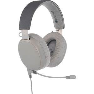 Kufje me kabllo Onanoff Education / 3.5 mm / Mikrofon – Gri - 1
