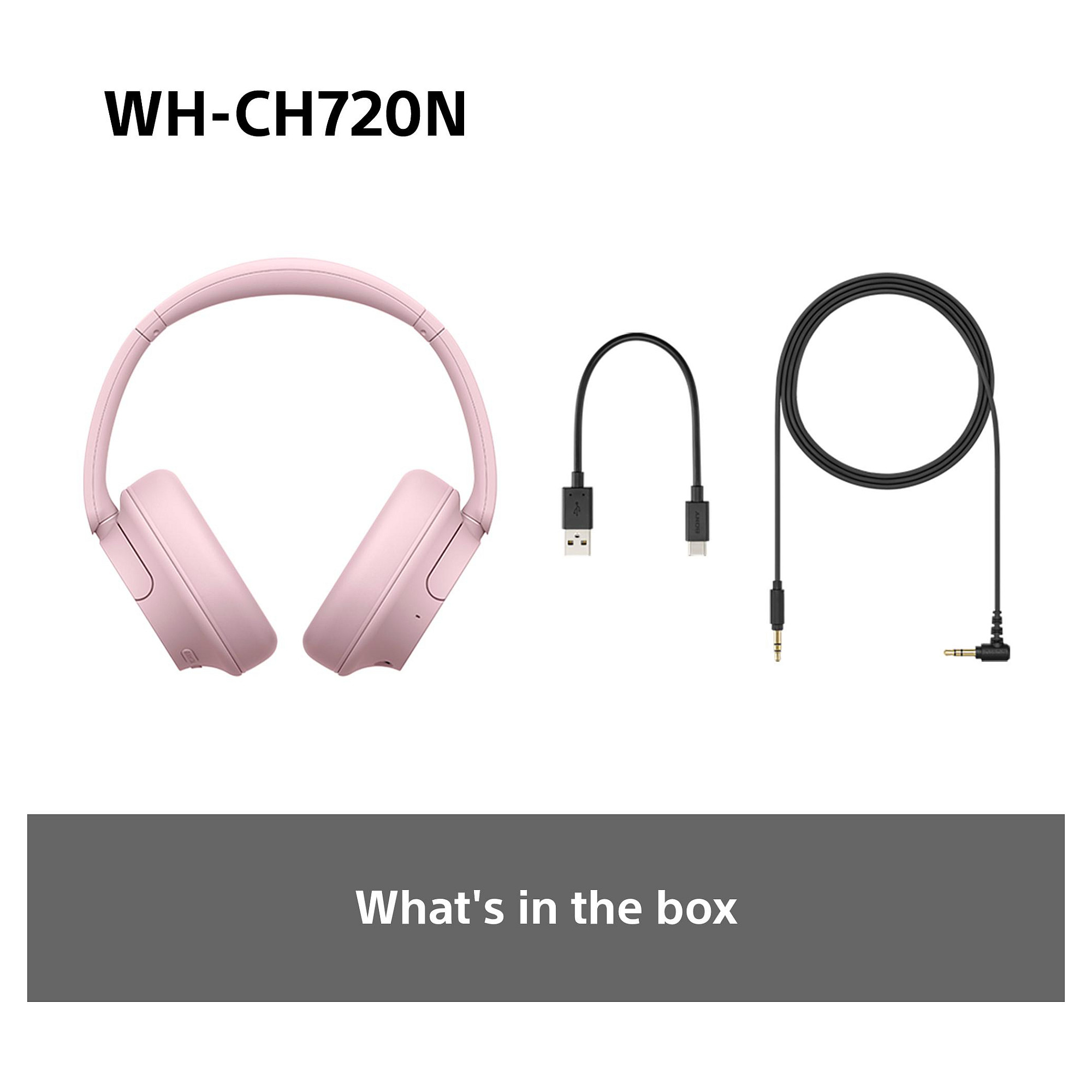 Kufje pa Kabllo Sony WH-CH720NP – Rozë - 10