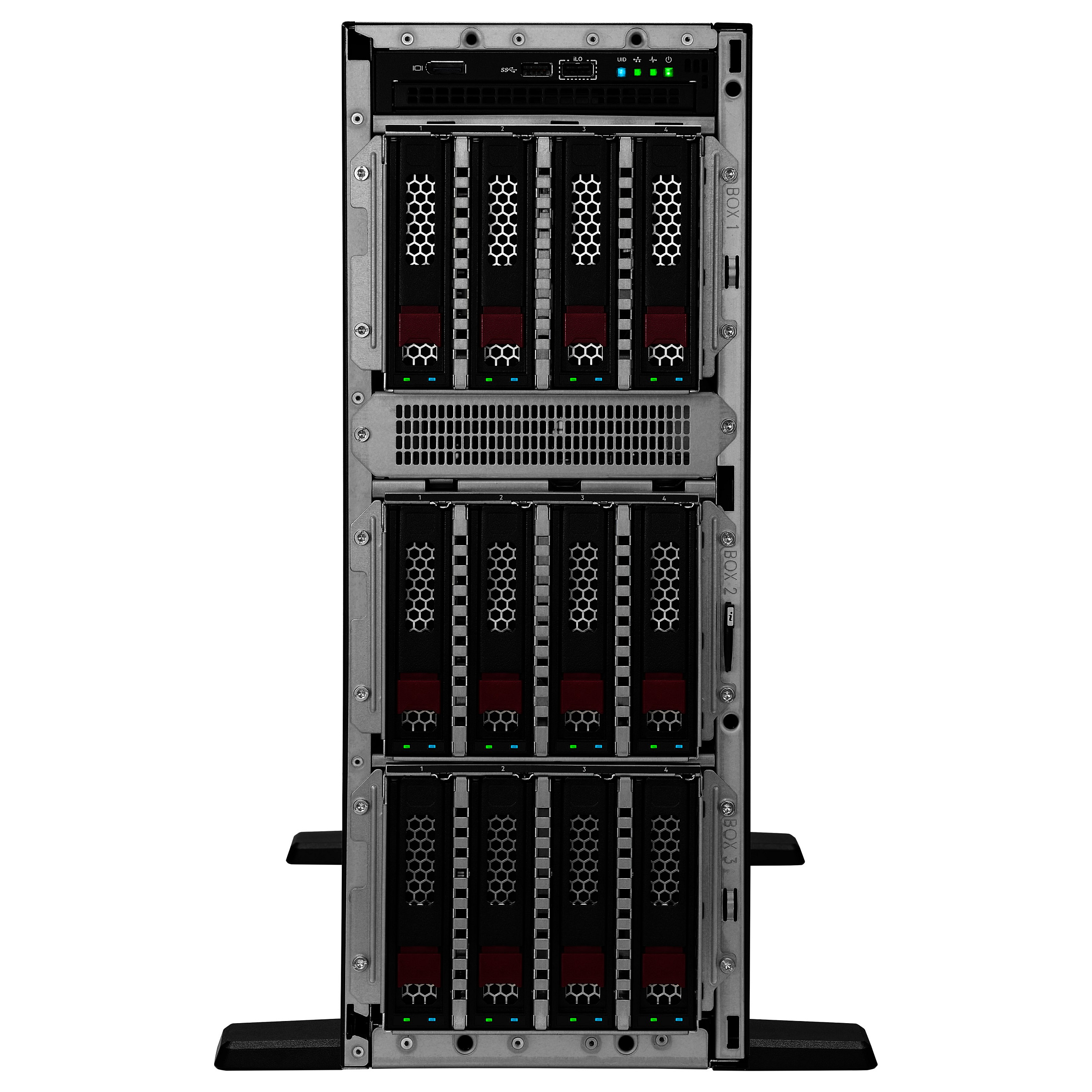 Server HPE ProLiant ML350 Gen11 Tower Xeon-S 5515+ 8-Core 3.2GHz 2x32GB-R 8xSFF Hot Plug 2x480GB SSD MR408i-o 2x1000W Server - 5