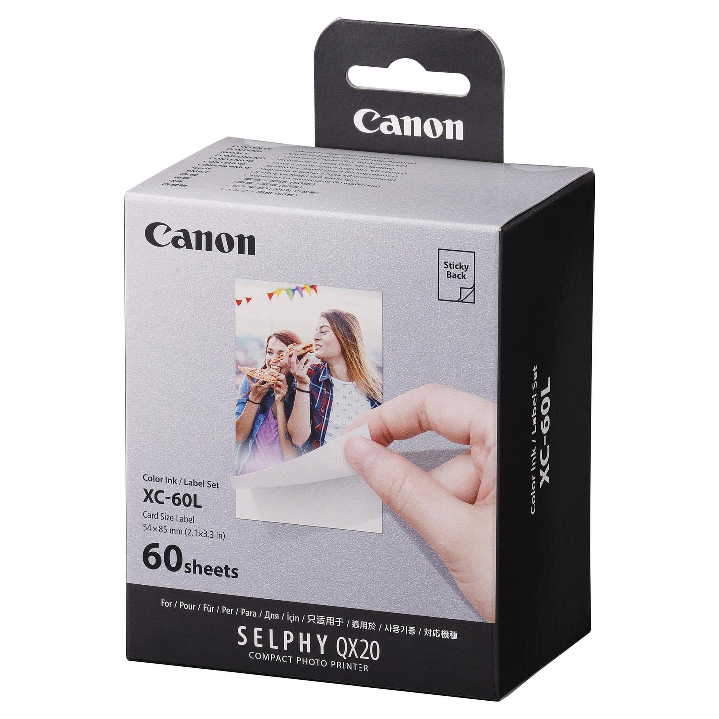 Letër për Printer Canon XC-60L / 5.4 × 8.5 cm / 60 copë - 2
