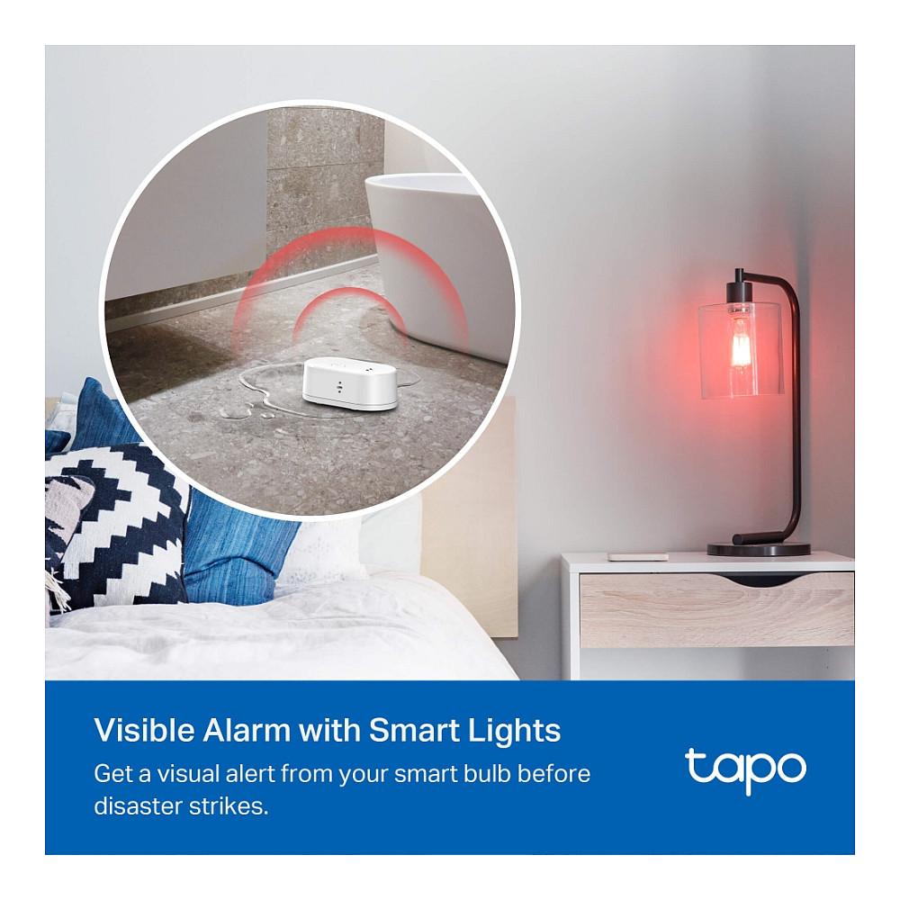 Sensor për Rrjedhje Uji TP-Link Tapo T300, Alarm 90 dB, Wireless 868 MHz, 2 × AAA, IP67 - Bardhë - 9