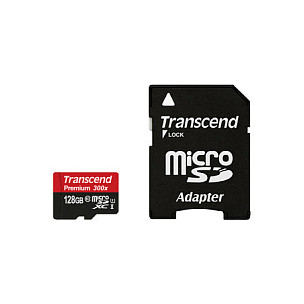 Kartë memorie SD CARD _Transcend 128GB Premium - Flash - 1