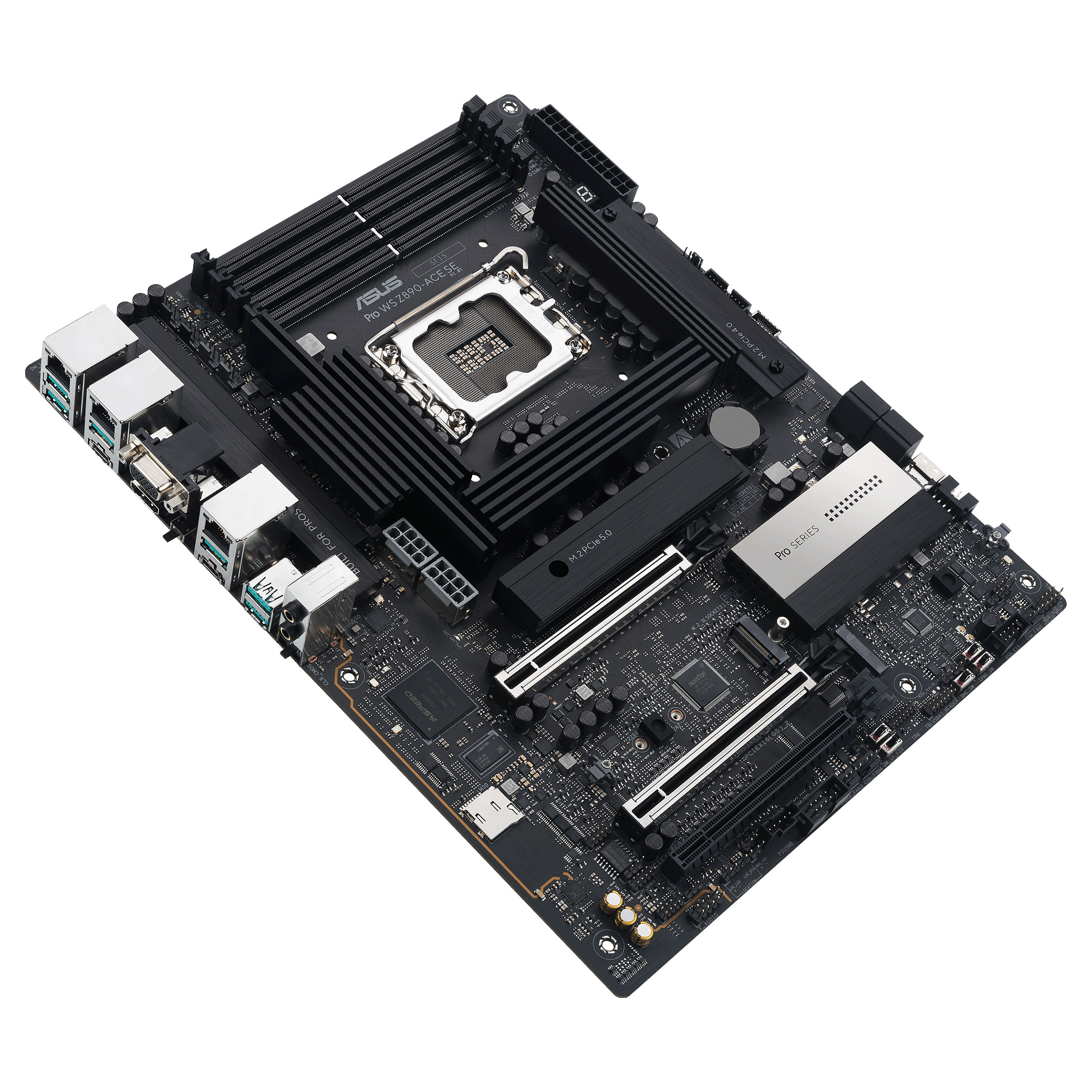 Pllakë Amë MB Intel MB ASUS PRO WS Z890-ACE SE / LGA 1851 / DDR5 / mATX - 7