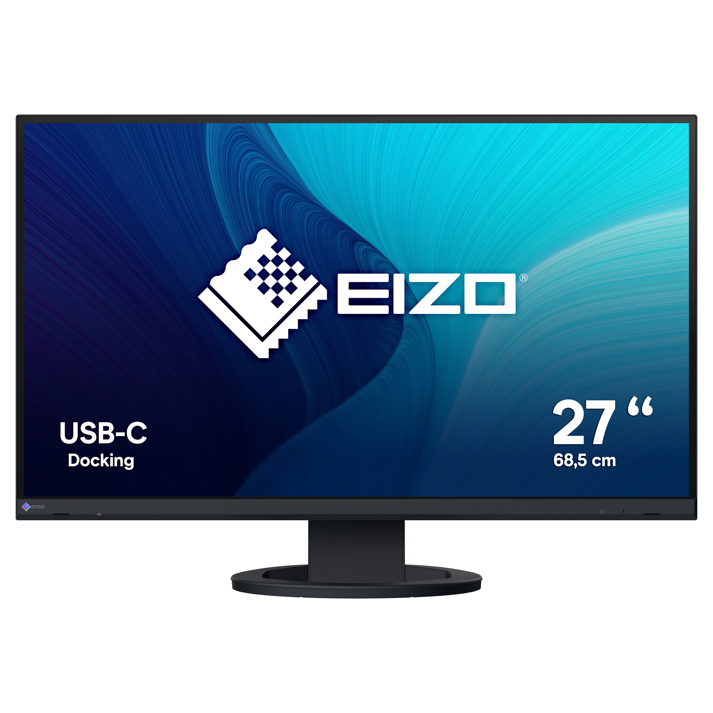 Monitor EIZO EV2720-BK / 27″ / QHD IPS LCD / 60Hz / 5ms / HDMI + DP + USB-A + USB-C - Zezë - 1