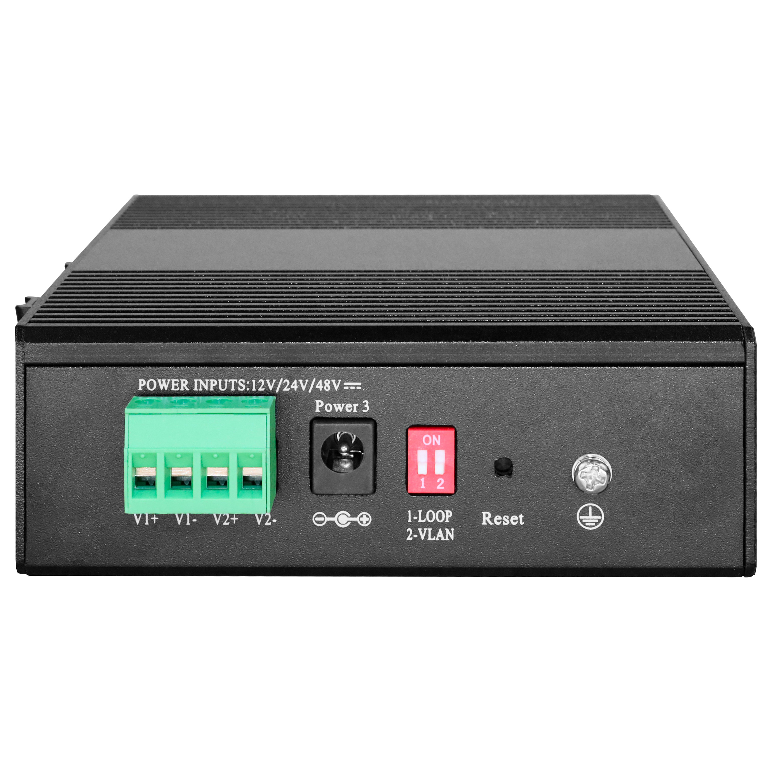 Switch 8x GE IGS-2108P 8xPoE Outputs schwarz - 3