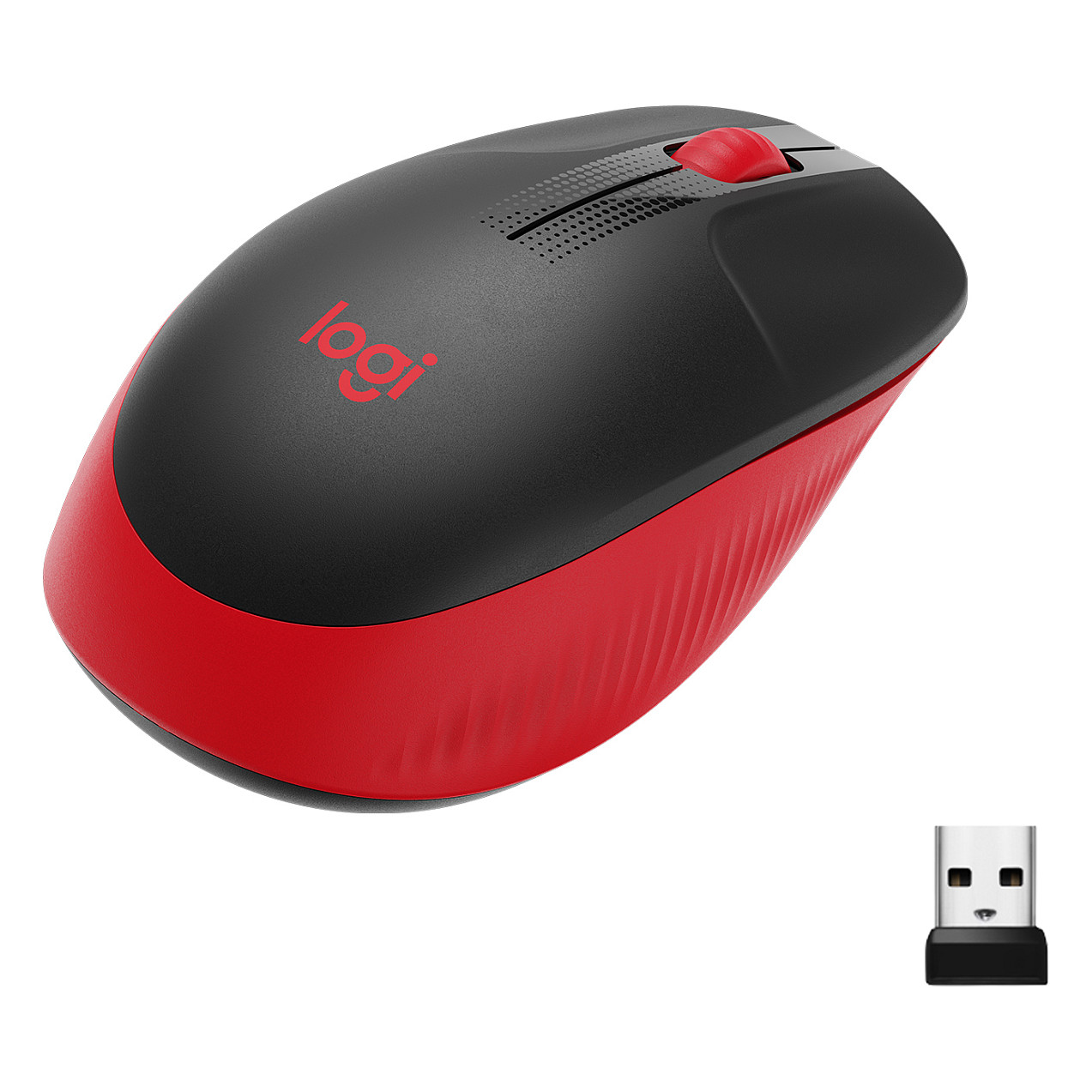 Maus Logitech M190 wireless Red - 1