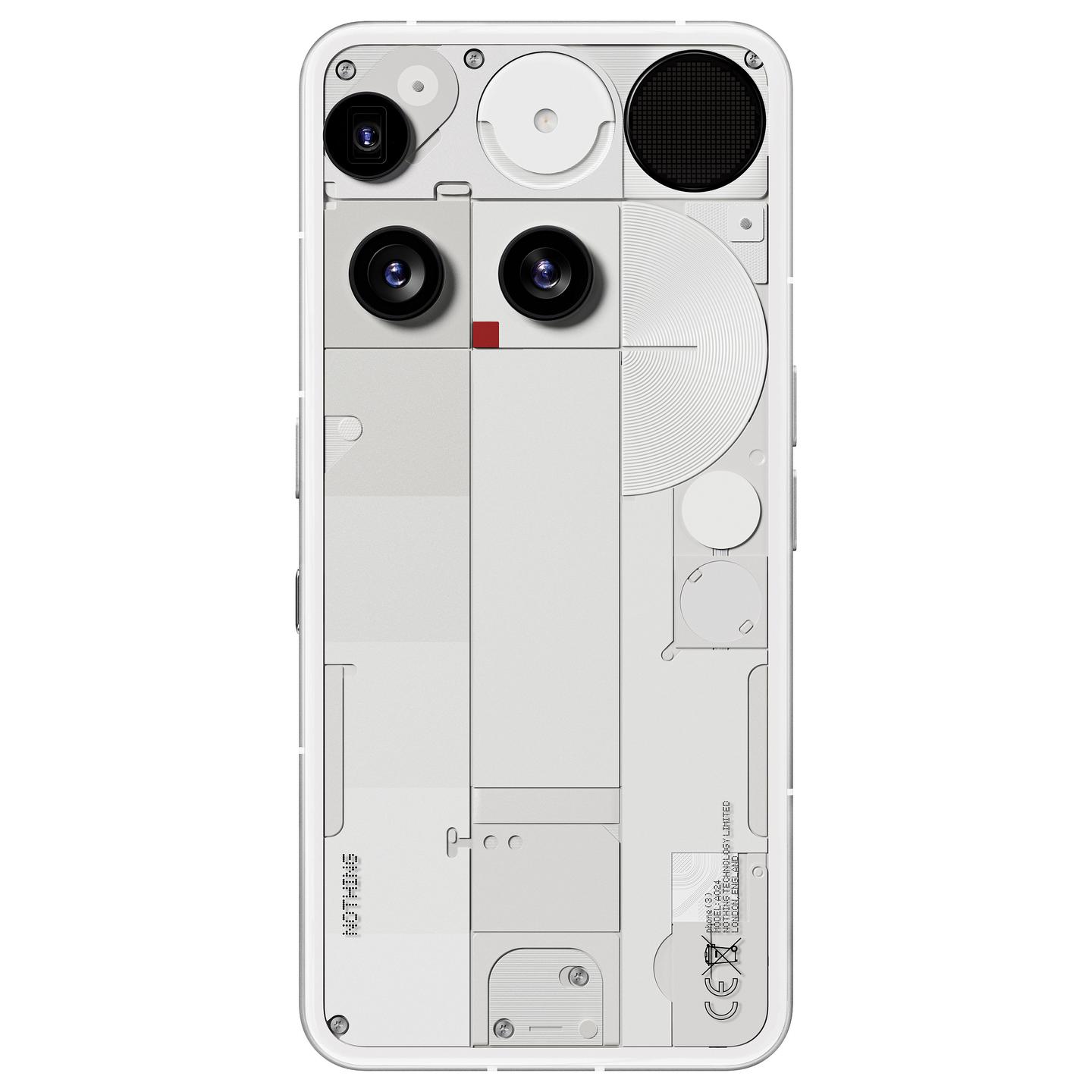 Telefon Android Nothing Phone (3) 5G / Snapdragon 8s Gen 4 / 12GB / 256GB / 6.67" AMOLED / 120Hz / 50MP – Bardhë