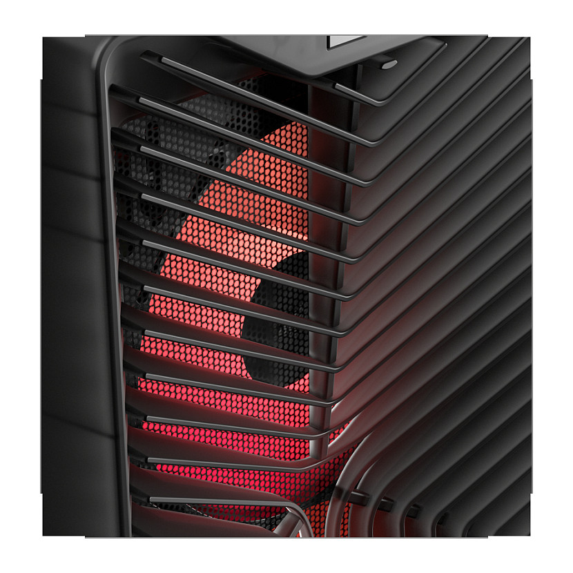 Kasë PC Corsair 3200D RS ARGB / Mid Tower / ATX / 3x 120mm ARGB Fan / Tempered Glass / Mesh / 360mm Radiator - Zezë - 11