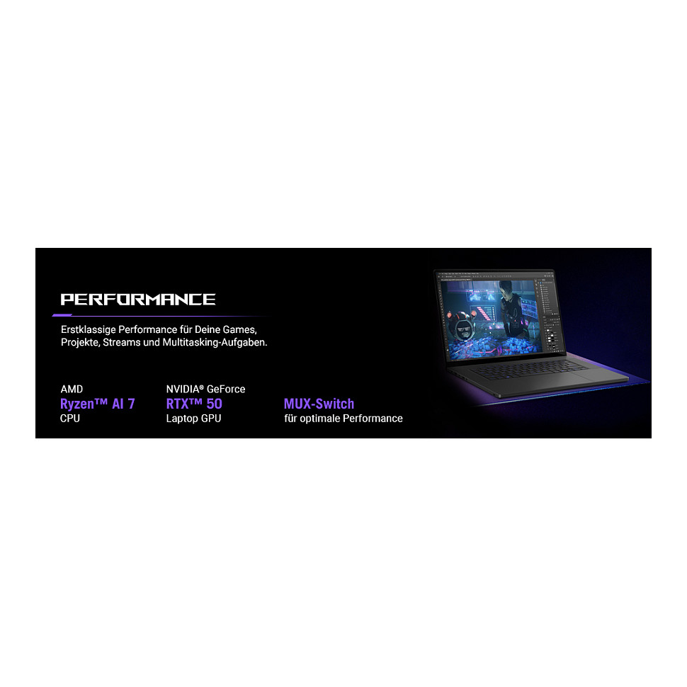 Laptop Gaming ASUS ROG Zephyrus G16 / Ryzen AI 7 350 / 16GB / 1TB / 16 inch WQXGA IPS 240Hz  / RTX 5060 8GB / i bardhë - 6
