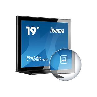 Monitor iiyama ProLite T1932MSC-B2X, 19", SXGA IPS Touch, 75Hz, 14ms, DVI+VGA+USB - Zezë - 3