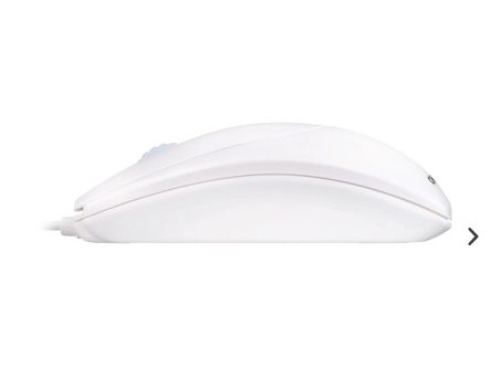 Maus me Kabllo Cherry M5400 / USB 2.0 + PS/2 / 1000 DPI / 3 Butona – Bardhë
