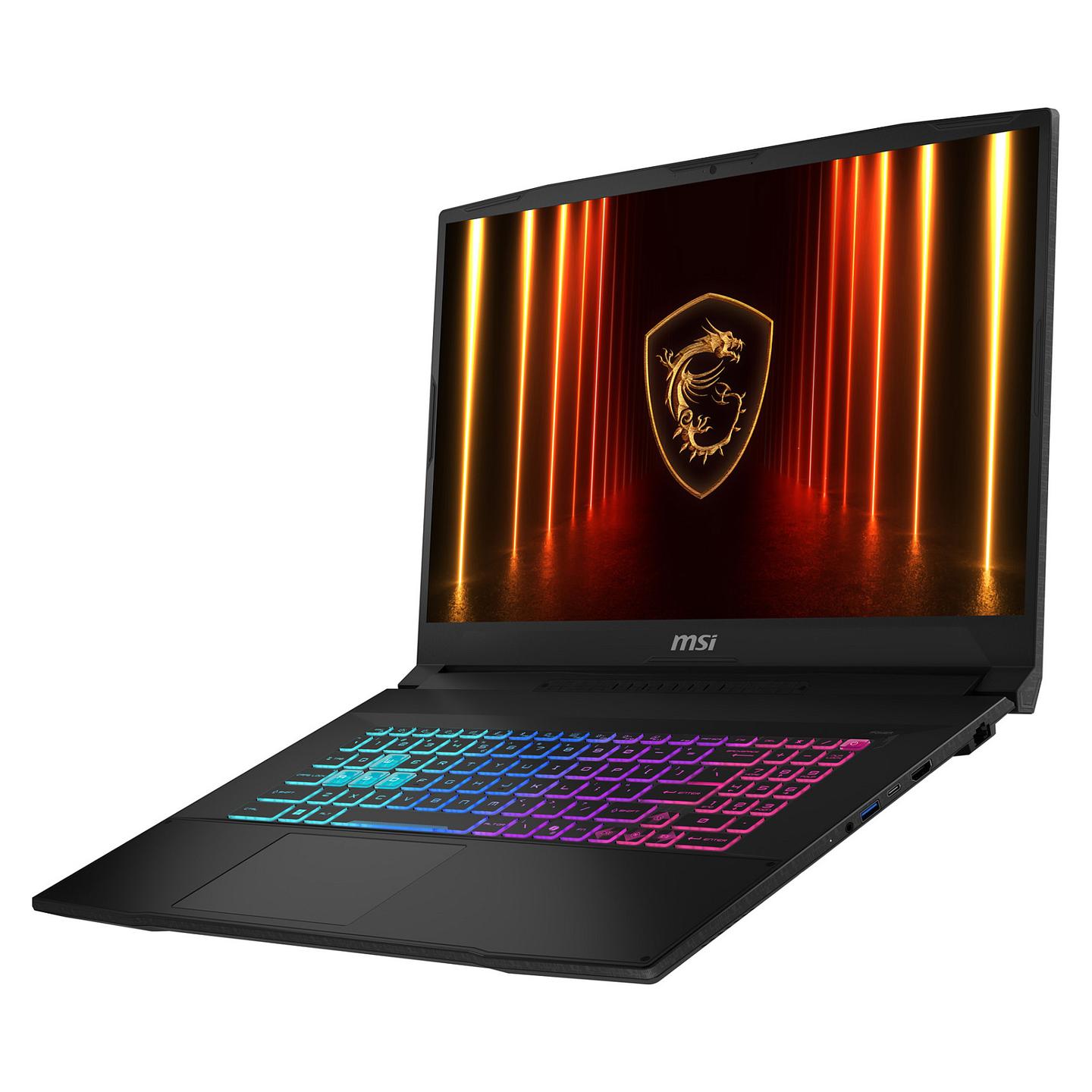 Laptop Gaming MSI Katana 17 HX B14WFK-007FR, Core i7-14650HX, 16GB DDR5, 1TB, 17.3" QHD IPS 240Hz, RTX 5060 8GB - Zezë - 8