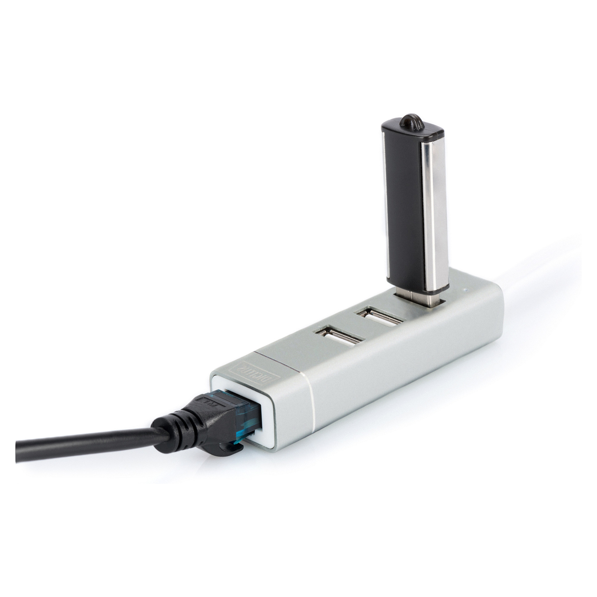 Hub Digitus USB-C / 4 Porte / Gigabit LAN - 2