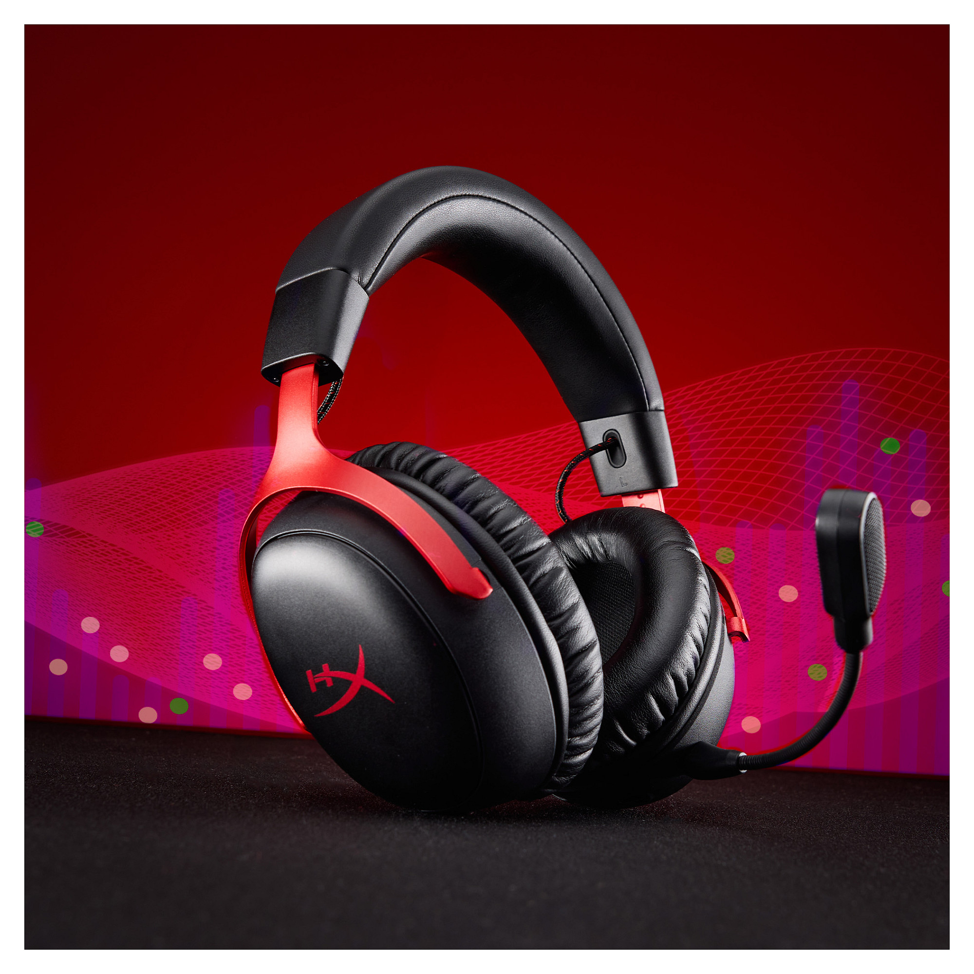 Kufje Gaming  HyperX Cloud III S Wireless / 2.4 GHz + Bluetooth - Zezë - 2