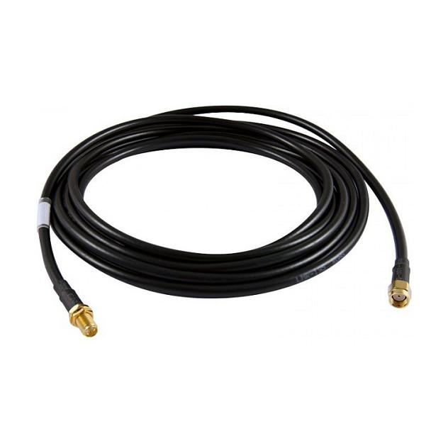 Kabllo Koaksiale ALLNET ANT-CAB-SMAM-SMAF-1000, LMR-195, SMA Mashkull në SMA Femër, 10 m - Zezë