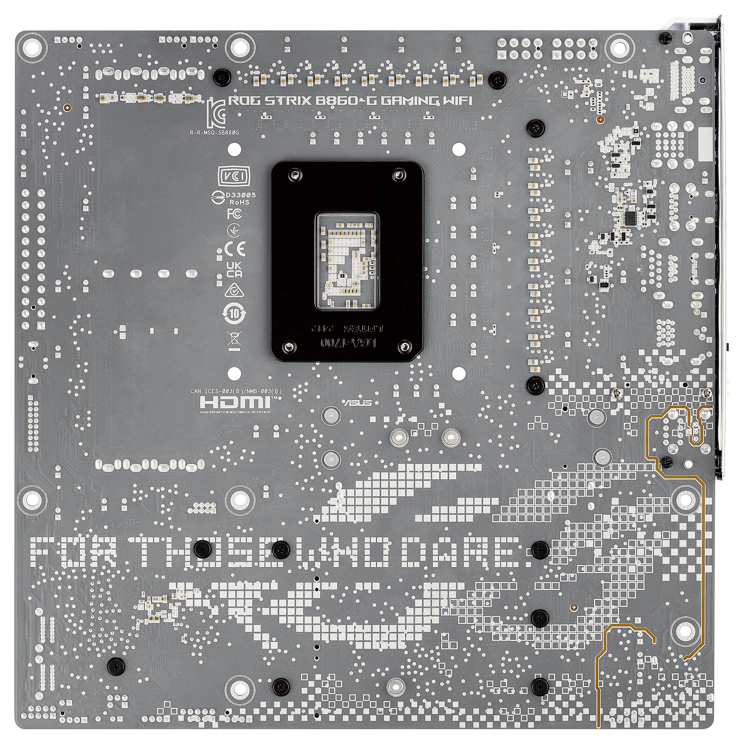Pllakë Amë MB Intel LGA1851 ASUS ROG STRIX B860-G GAMING WIFI DDR5 - 9
