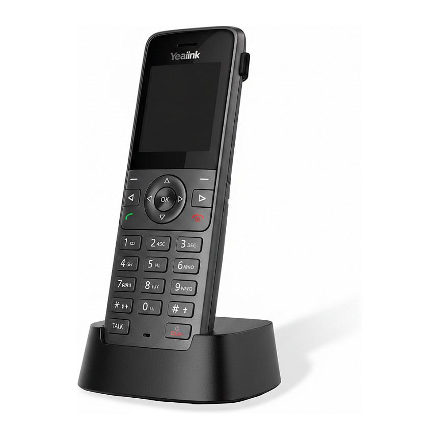 Telefon VoIP Yealink W59R Pro, DECT, ekran 2.4" TFT me ngjyra, IP67 - Zezë