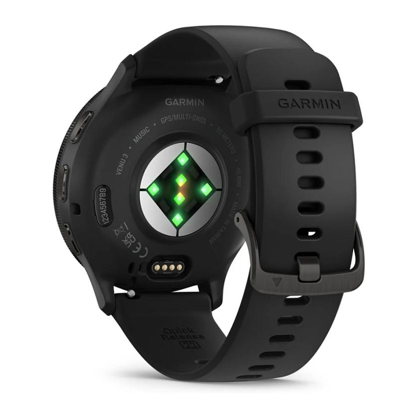 Orë e mençur Garmin Venu 3 / 010-02784-00 / 45mm / AMOLED / Bluetooth / Wi-Fi / GPS / 8GB - Zezë - 7