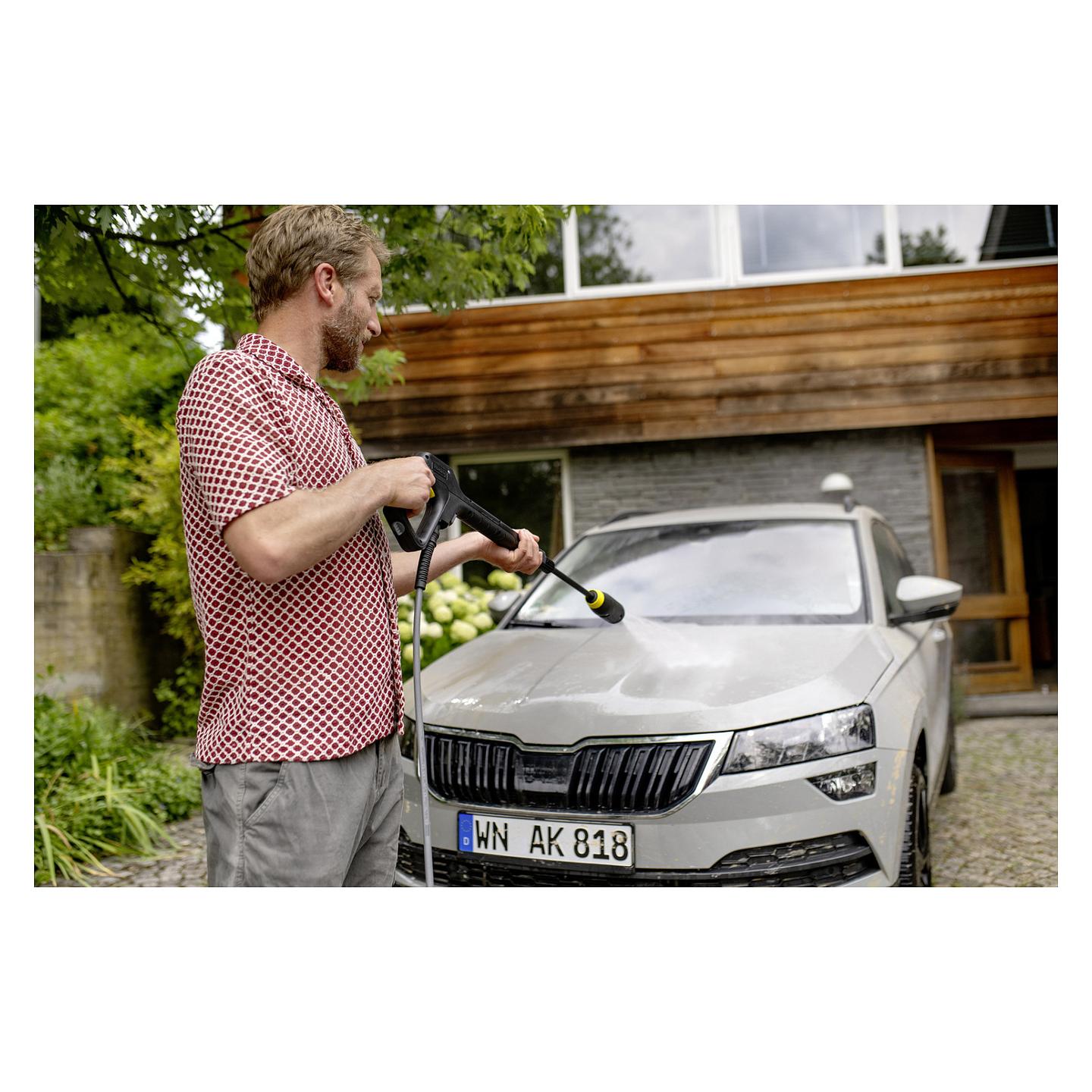 Pastrues me presion Kärcher K 4 Comfort Premium / 1800W / 130 Bar / 420L/h / PremiumFlex - Verdhë/Zezë - 7