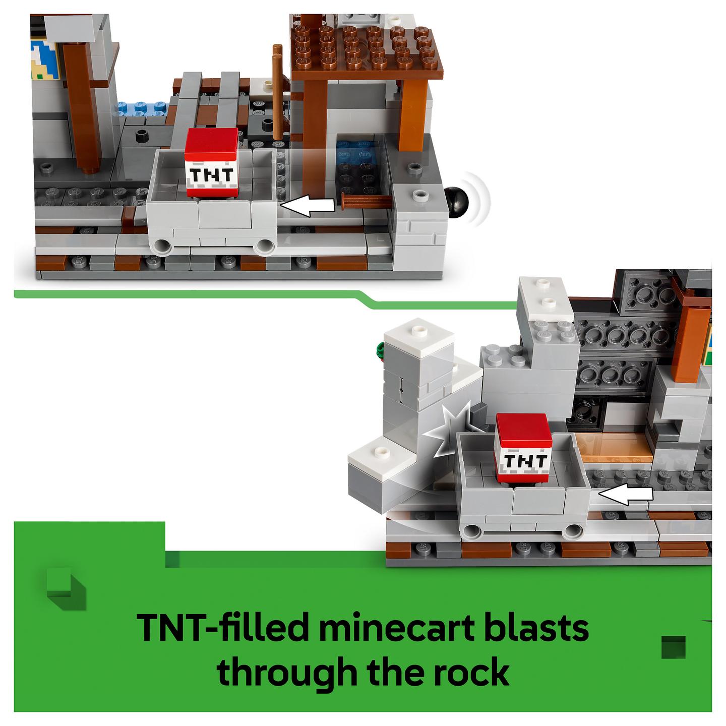 LEGO Minecraft The Pickaxe Mine - 21