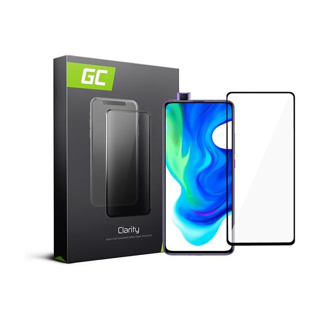 Mbrojtëse Ekrani Green Cell GL75 / Pocophone F2 Pro / GC Clarity / Tempered Glass / 9H / 0.33mm / Full Glue / 2.5D - Transparent