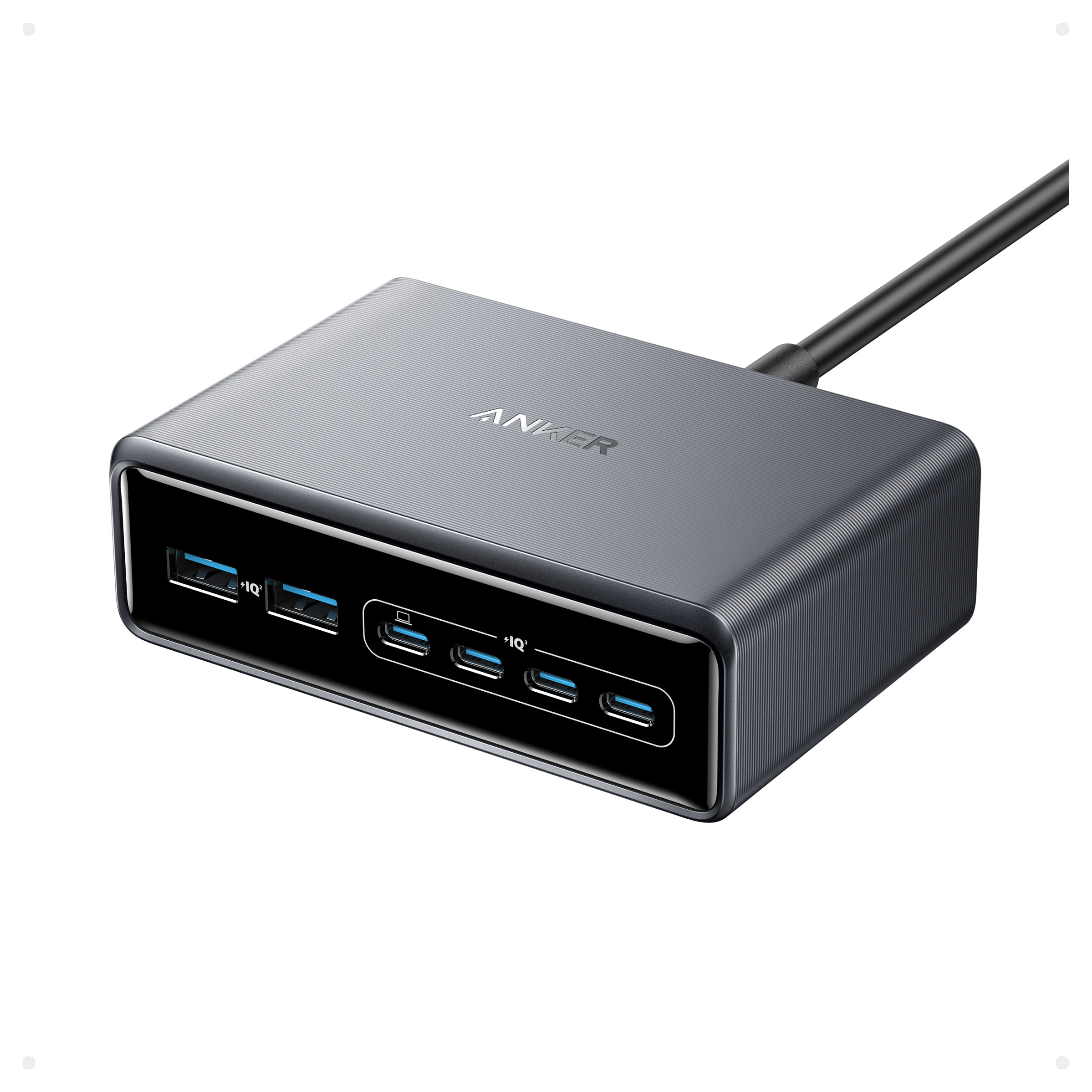 Adapter Anker / Prime Charger / 200W / Desktop / GaN / 4x USB-C / 2x USB-A - Zezë - 1