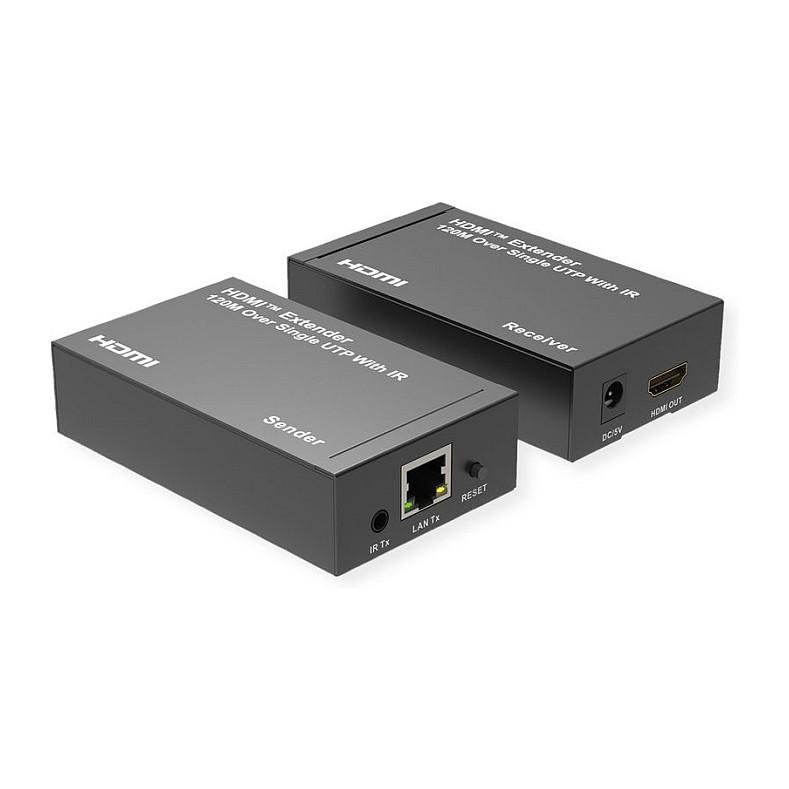 Extender AV ROLINE 14.01.3641, Full HD 1080p, Cat5e