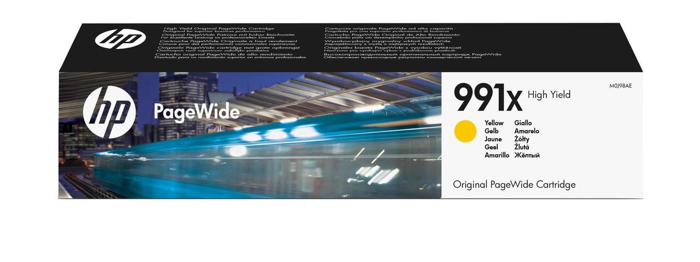 INK HP 991X / M0J98AE / 182ml / 16.000 faqe – Verdhë