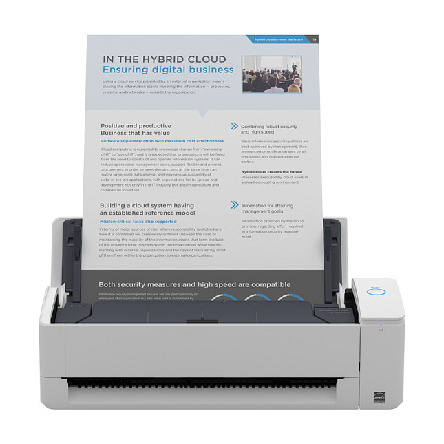 Skaner RICOH ScanSnap iX1300 / A4 / Document Scanner with ADF / Duplex USB - Bardhë - 1