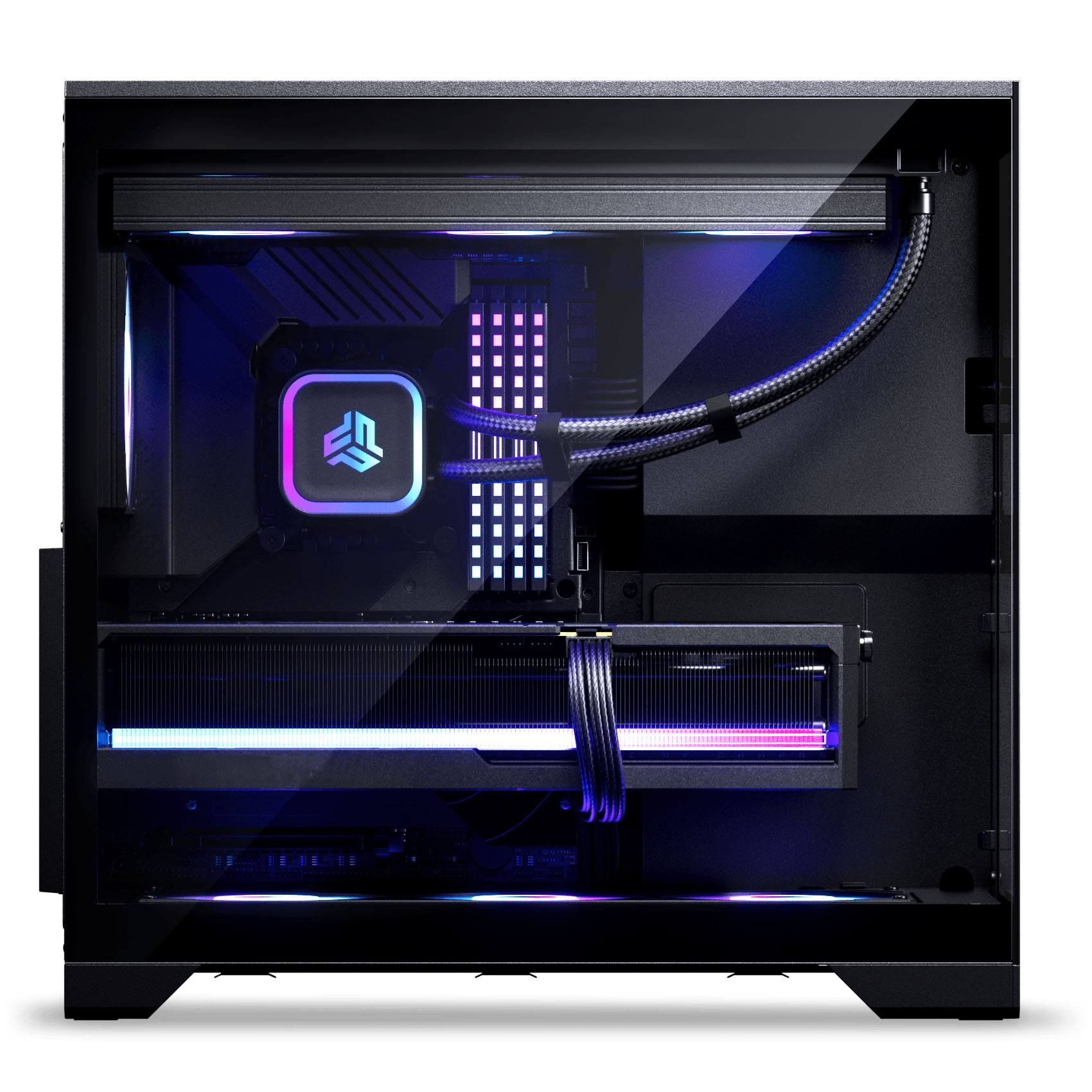 Kasë PC Phanteks XT V5 / Midi Tower / ATX / RGB / Tempered Glass - Zezë - 2