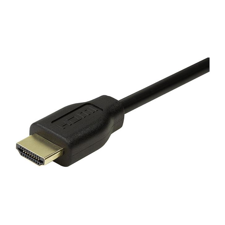 Kabllo HDMI LogiLink / High Speed with Ethernet / Type A–A / 5.0m / St/St -  Zezë - 5