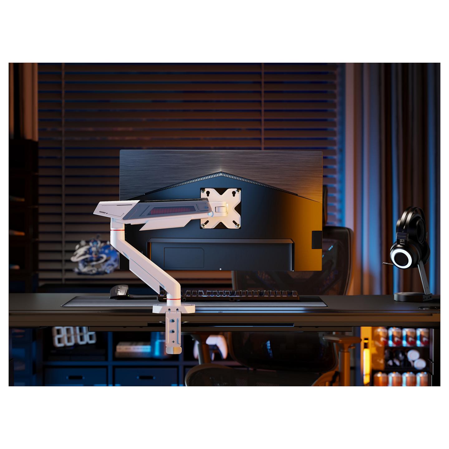 Mbajtëse për Monitor Equip 650190 / 1 Monitor / 17–40" / deri 16kg / VESA 75x75 & 100x100 / Gaming - Zezë - 7