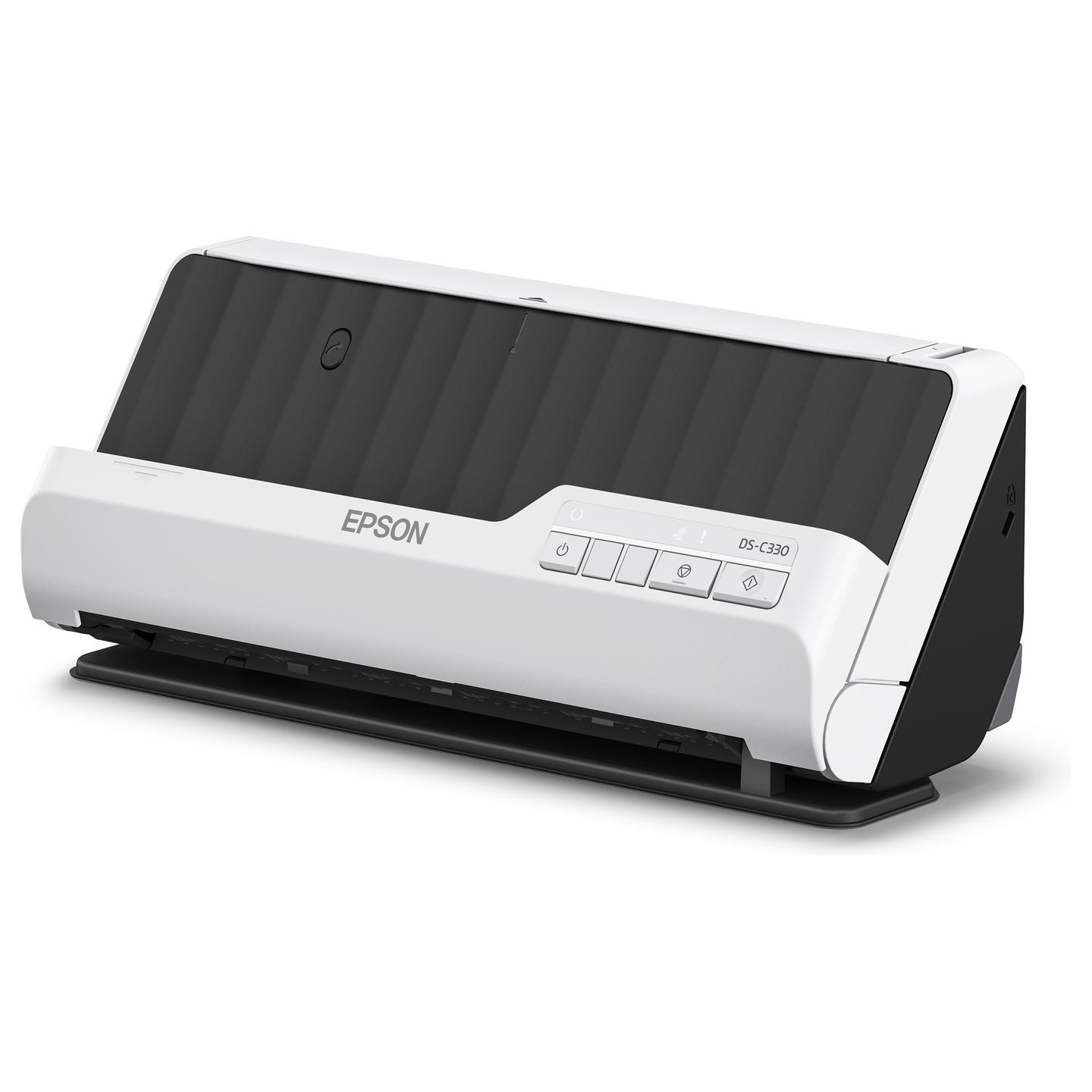 Skaner Epson DS-C330, A4, Duplex, 600dpi, ADF 20 Faqe, 30ppm, USB - Bardhë/Zezë - 4