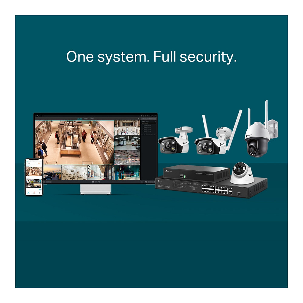 Kamerë Sigurie IP CCTV TP-LINK VIGI C440, 4mm, 4MP, Full-Color Turret - 7