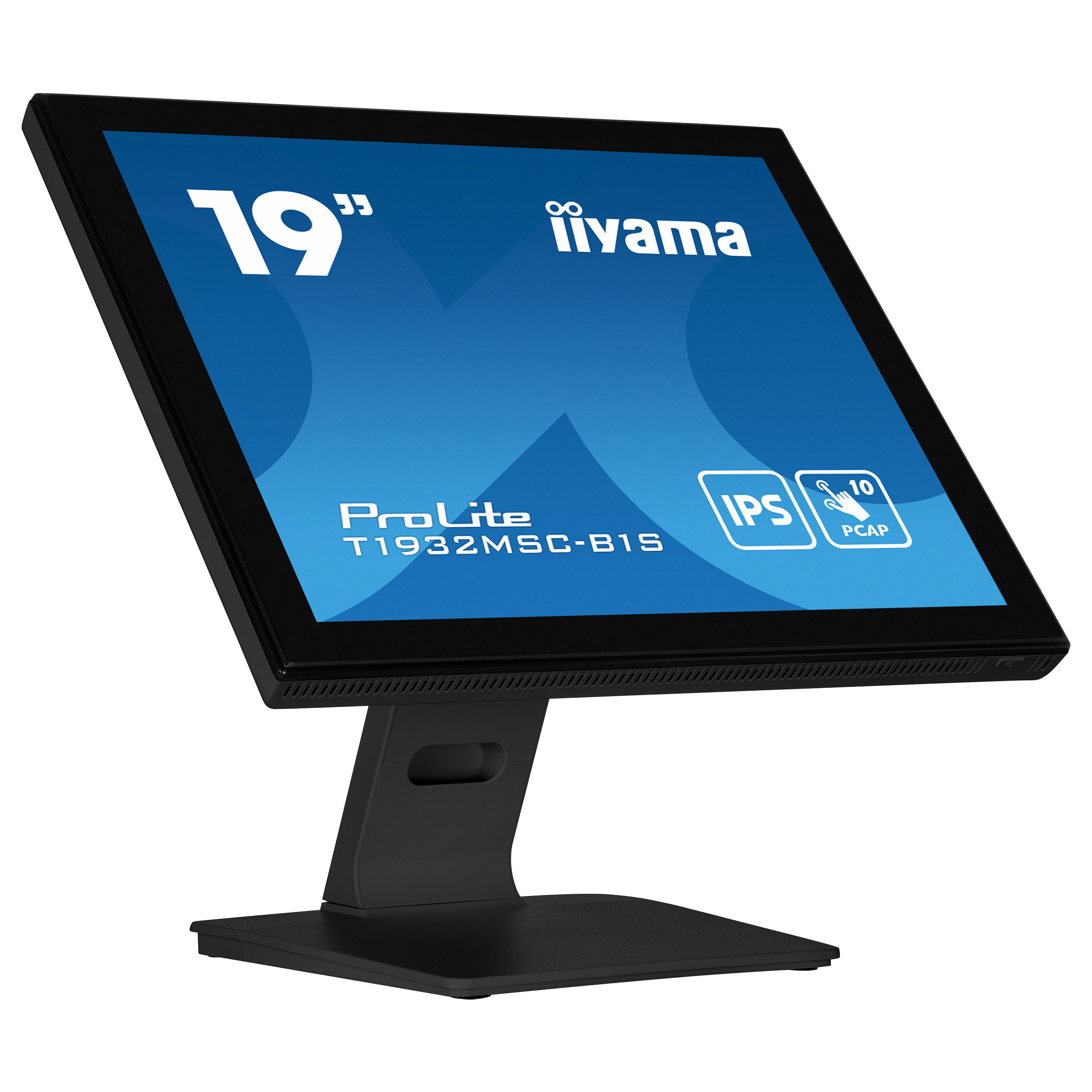 Monitor IIYAMA T1932MSC-B1S / 19″ / SXGA IPS LED Touch / 14ms / USB Port + HDMI + DP + VGA - Zezë - 1