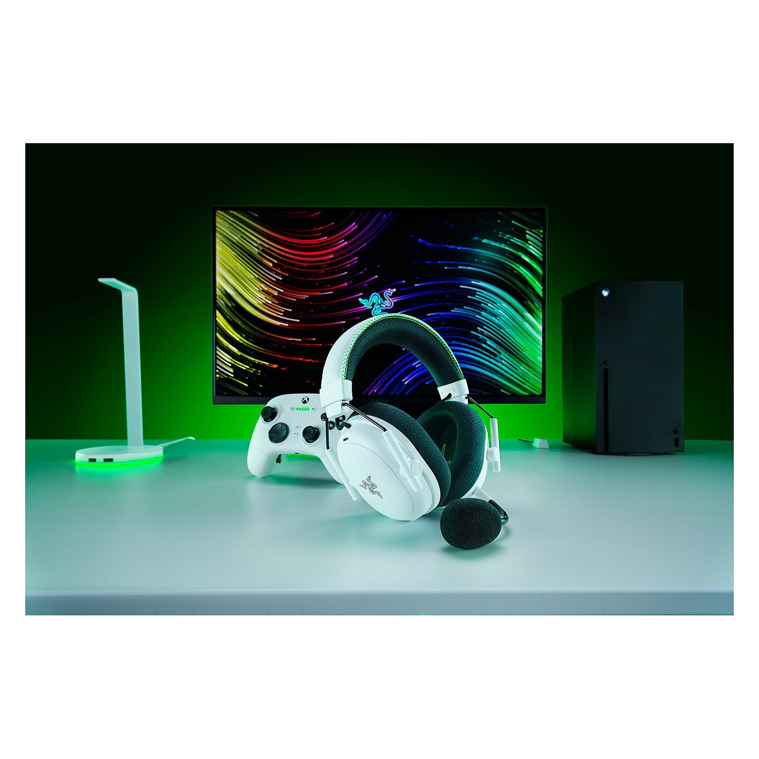 Kufje Gaming Razer BlackShark V3 Pro for Xbox – Bardhë - 2