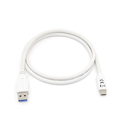 Kabllo Equip USB-A 3.2 & C St/St 1.00m 3A/20V / e bardhë - 5