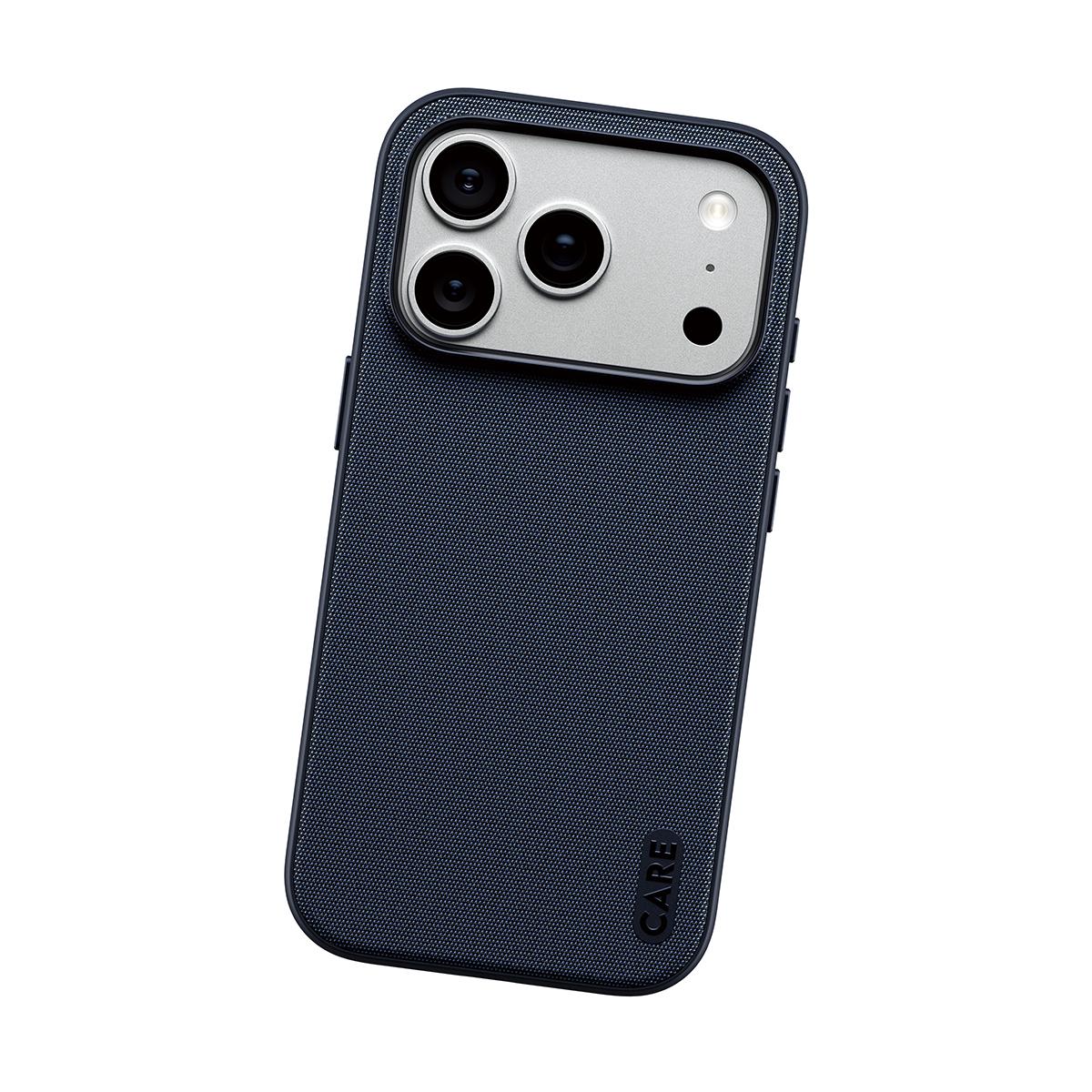 Aksesorë për telefon PanzerGlass CARE Fusion Fabric / MagSafe / Tekstil / iPhone 17 Pro - Blu