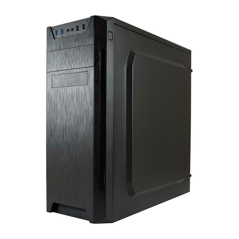 Kasë LC-Power 7040B / Midi-Tower / ATX / 2x USB 3.2 Gen1 + 2x USB 2.0 / 4x120mm – Zezë - 4