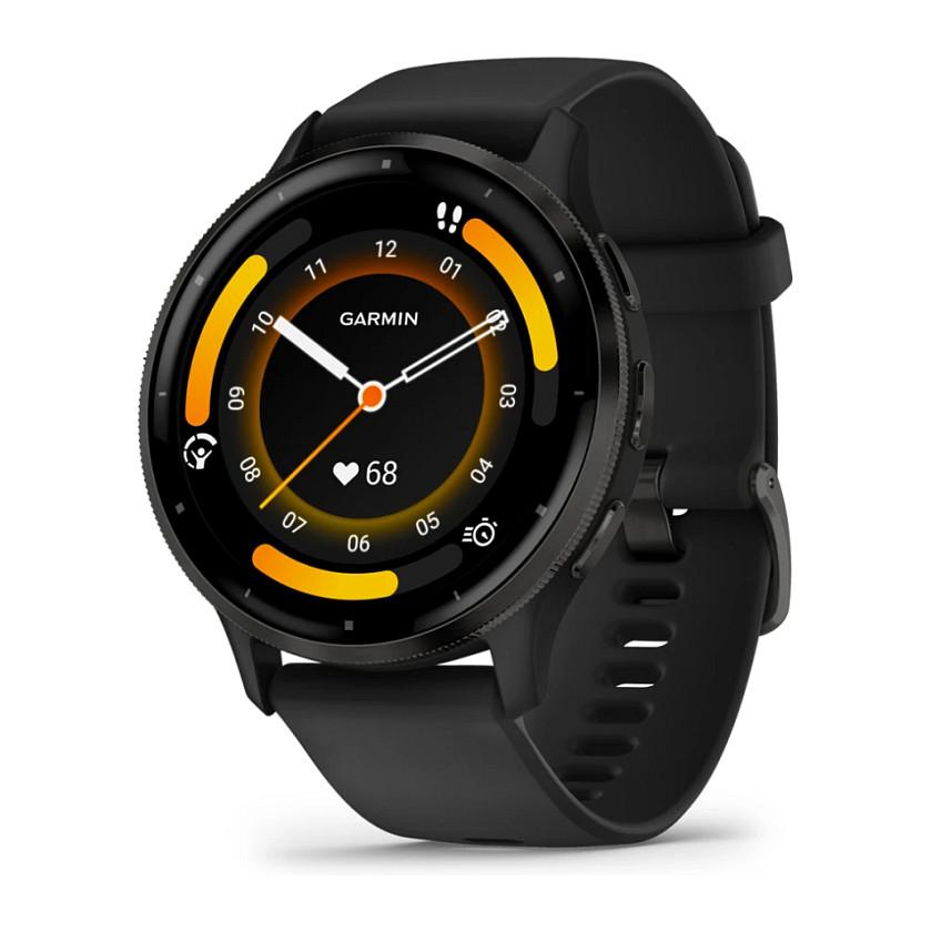 Orë e mençur Garmin Venu 3 / 010-02784-00 / 45mm / AMOLED / Bluetooth / Wi-Fi / GPS / 8GB - Zezë - 1