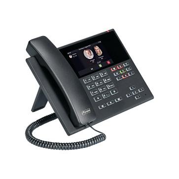 Telefon VoIP Auerswald COMfortel D-400 / 90262 / SIP / Ekran TFT 4.3" me prekje / PoE / 2x Gigabit Ethernet / 20 Taste Funksionale / HD Audio / 2000 Kontakte – Zezë - 3