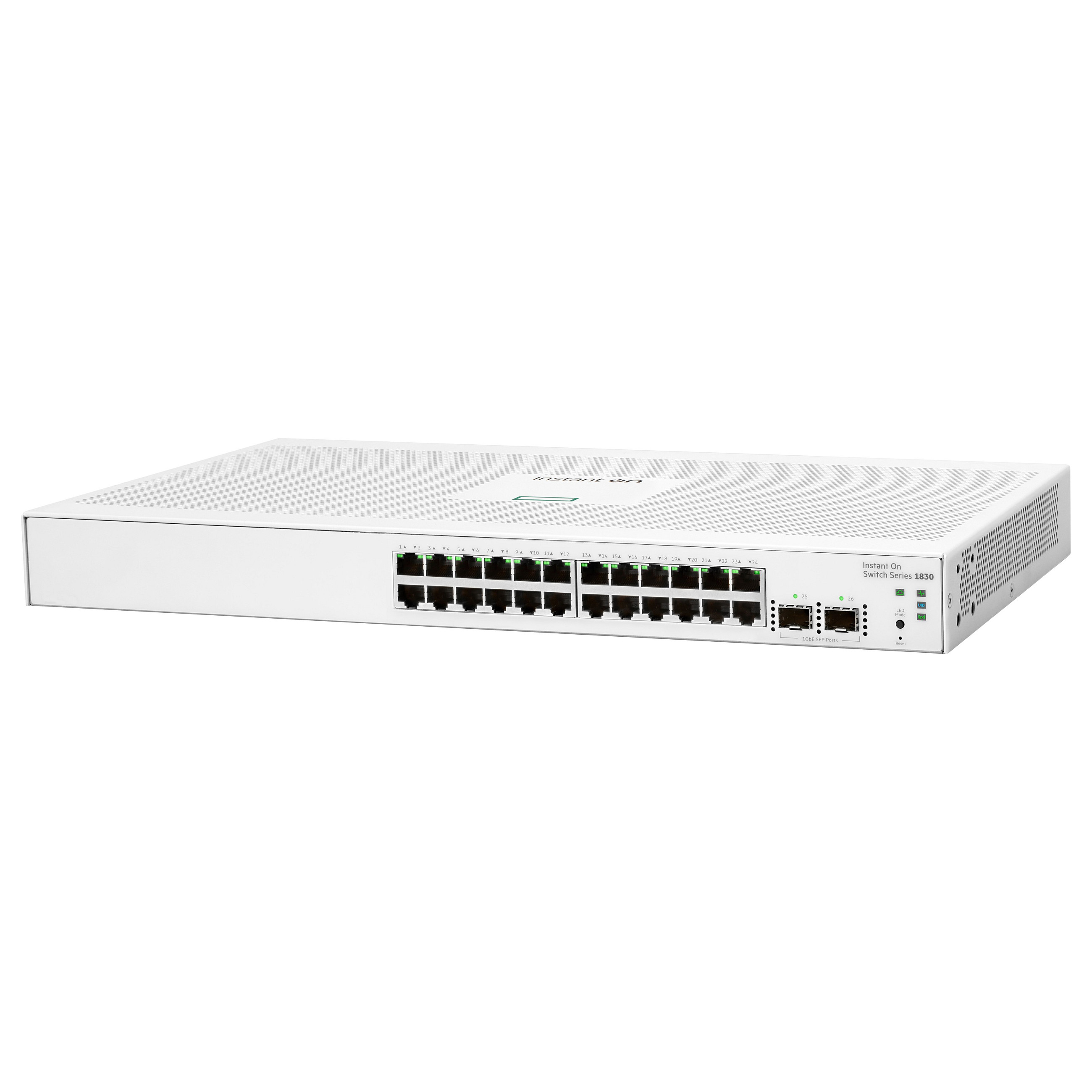 HPE Aruba Networking Networking Instant On Switch 24p Gigabit 2p SFP 1830 - 2